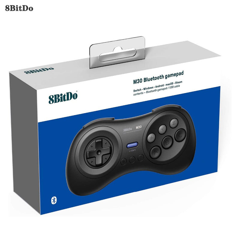 8Bitdo M30 Support Switch Computer MAC Steam Fghting Game Bluetooth-håndtag 8Bitdo M30 Support Switch Computer MAC Steam Fghting Game Bluetooth-håndtag